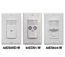 PIR and Dual Technology Occupancy/Vacancy Sensor Switch 42E Series